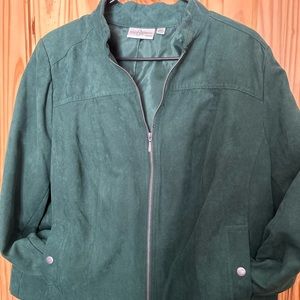 Studio works Kelly Green zip up